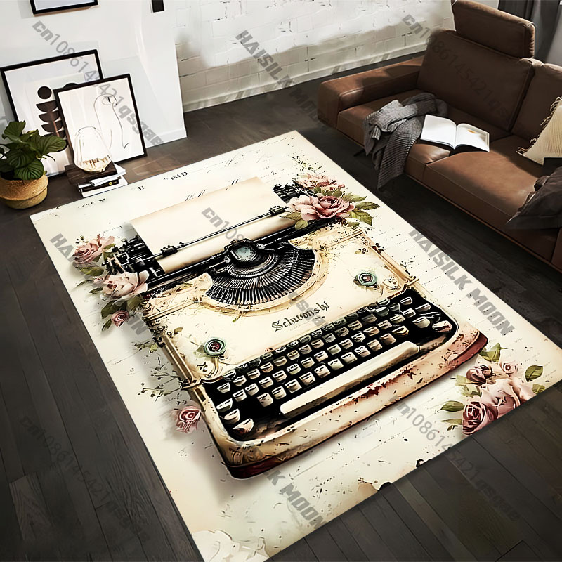 Commercial Printing And Design - Tapis imprimés à motif floral, style