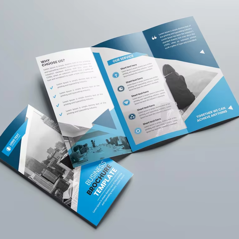 Commercial Flyer Printing - Brochures personnalisées, dépliants, affiches A4 A5