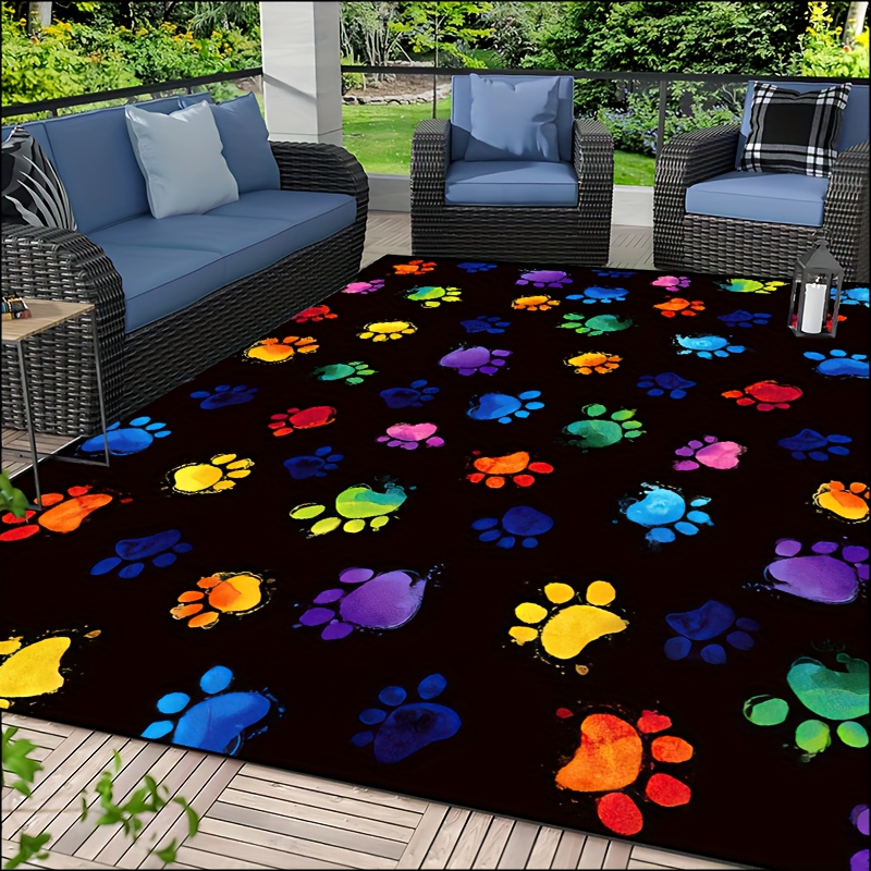 Commercial Printing And Design - Tapis de zone d'impression de patte