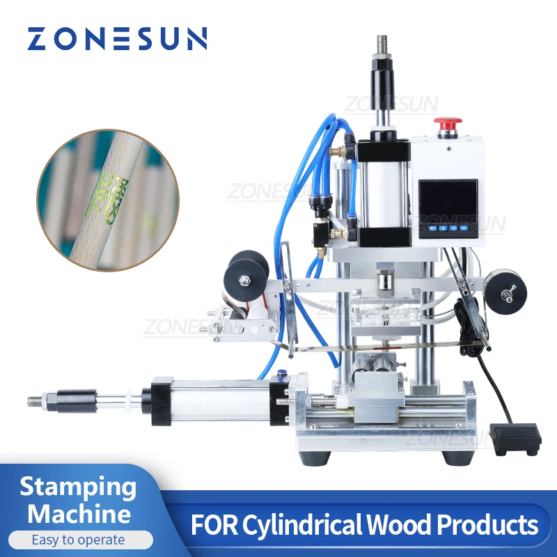 Foil Transfer Machine - ZONESUN Machine d'estampage à chaud fonction