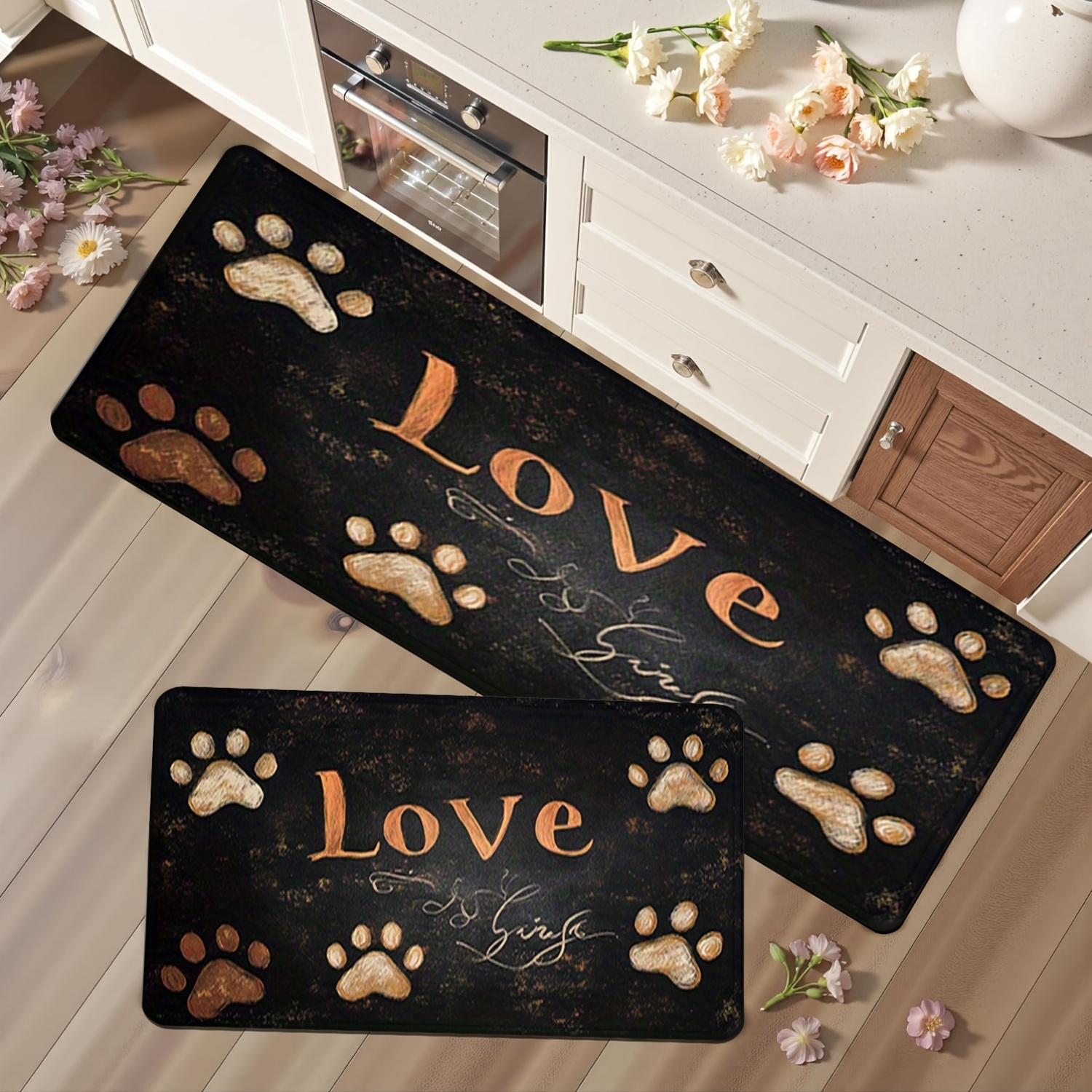 Commercial Printing And Design - Tapis de cuisine à motif de