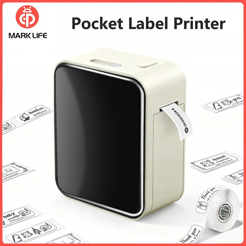 Commercial Printing Machine Price - Marklife P15 Imprimante d'étiquettes thermique portable,