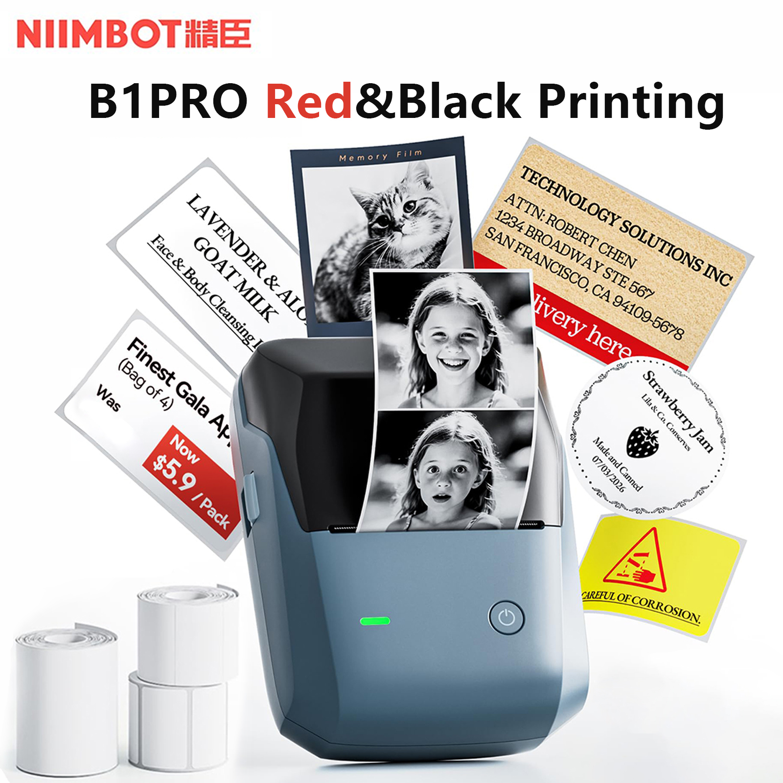 Commercial Printing Network - Niimbot B1Pro – machine à étiquettes