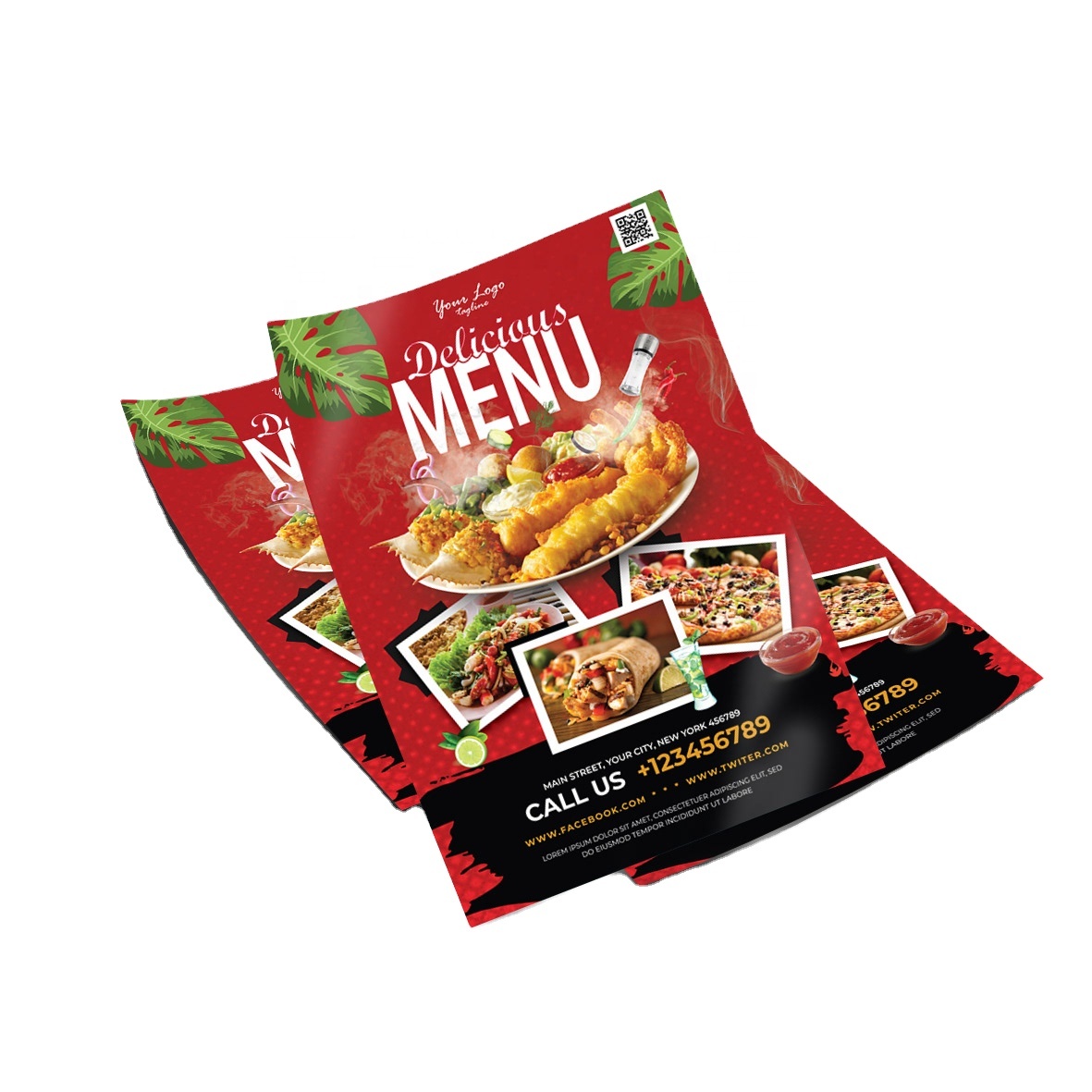 Commercial Flyer Printing - Impression de flyers personnalisés en couleur