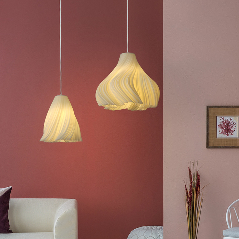 Hall Commercial Printing - Lampe créative à impression 3D, lustre