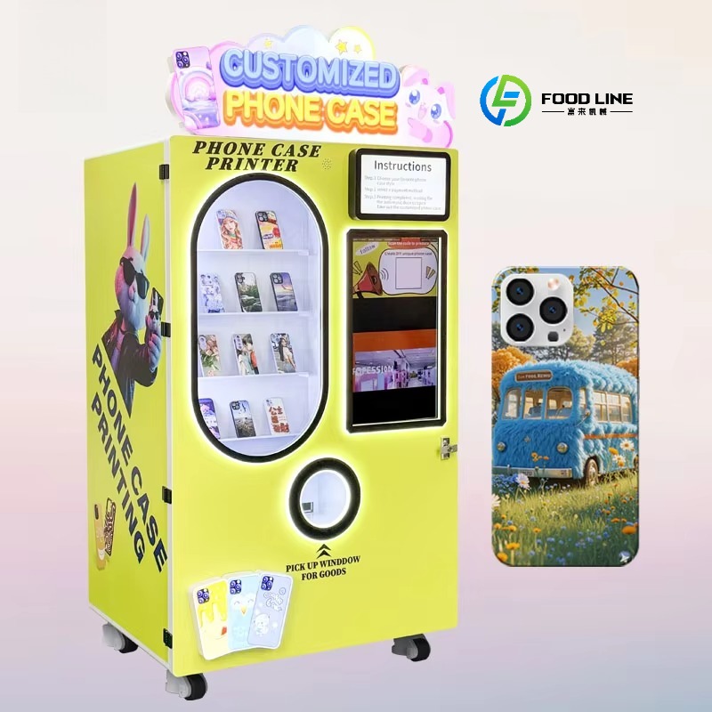 Commercial Printing Solutions - Kiosque d'impression de coque de téléphone