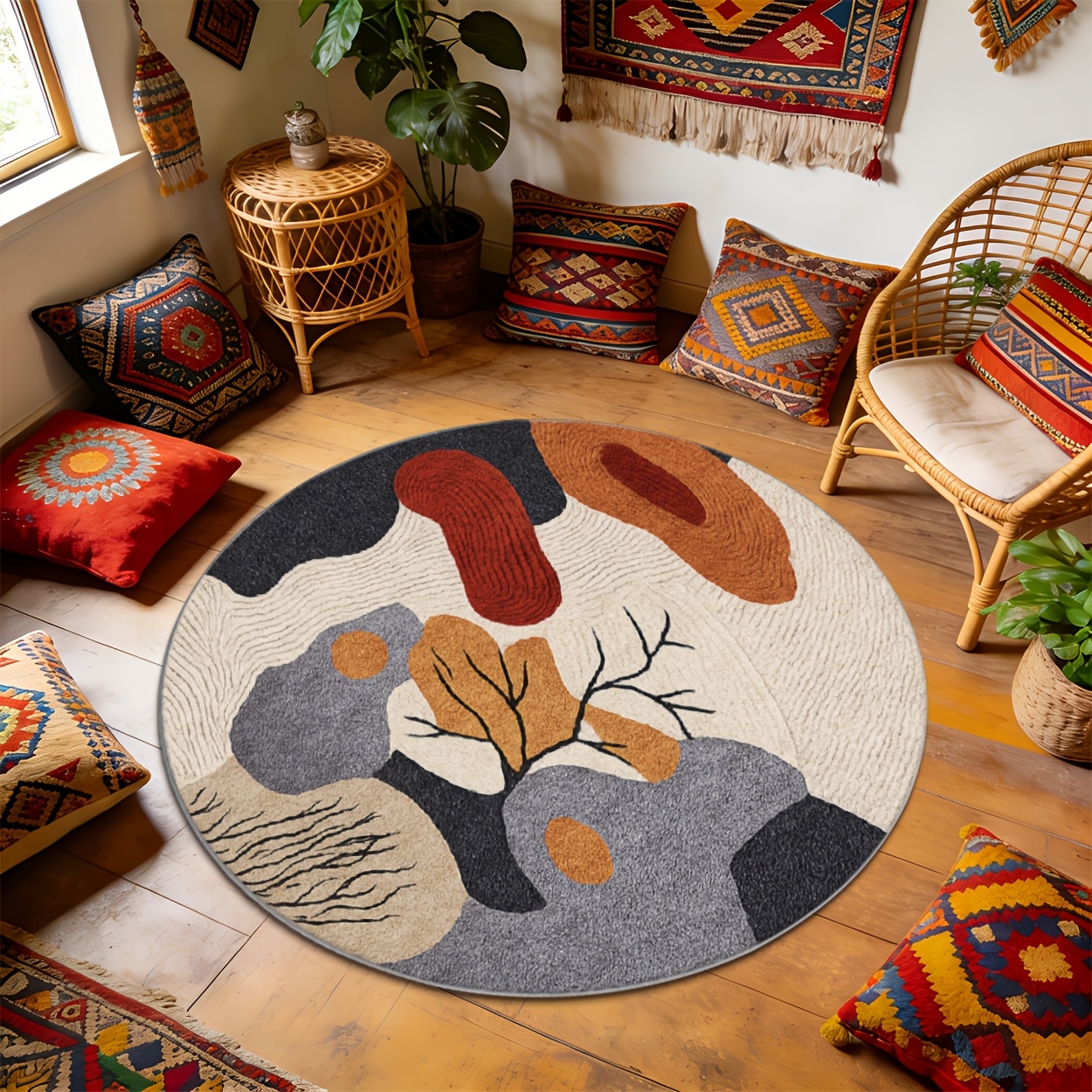 Tapis rond imprimé 2D artistiq - Commercial Printing And Design avis et prix