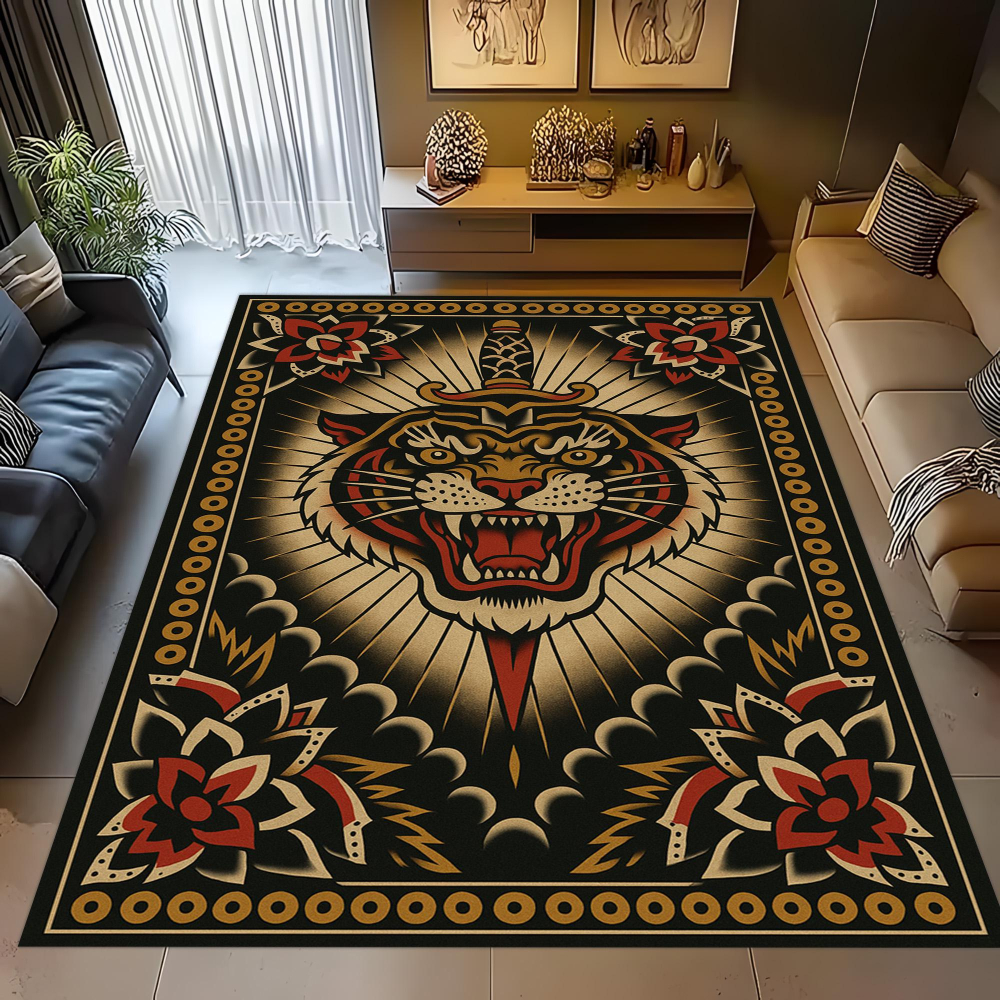 Grand tapis rouge à imprimé oc - Hall Commercial Printing avis et prix