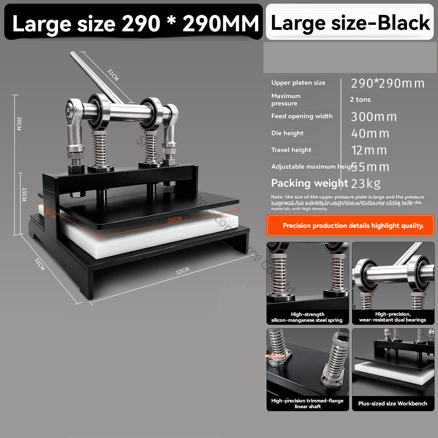 Machine de découpe manuelle 29 - Die Cutting Machine avis et prix