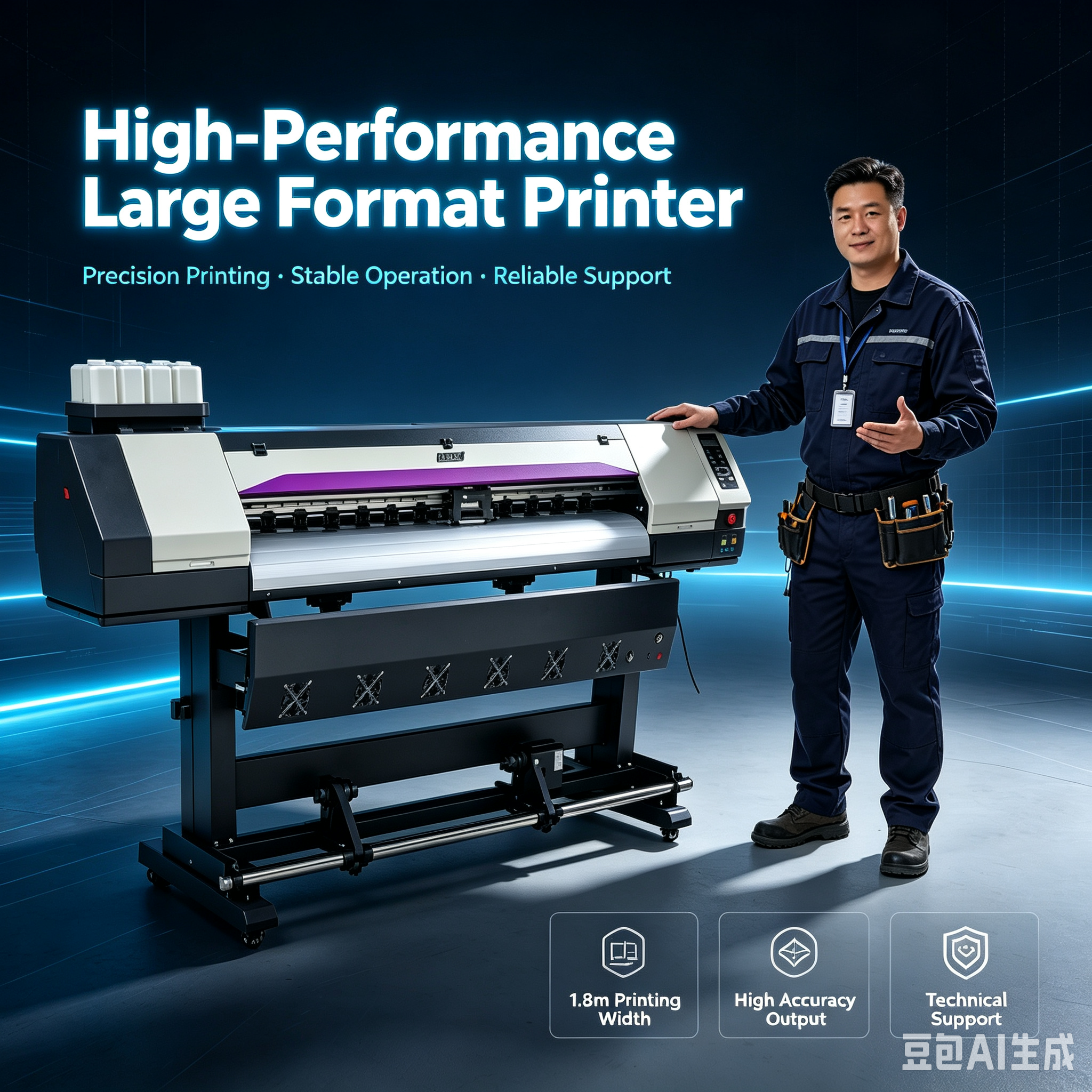 Imprimante grand Format 1.6m 1 - Commercial Printing Machine Price avis et prix