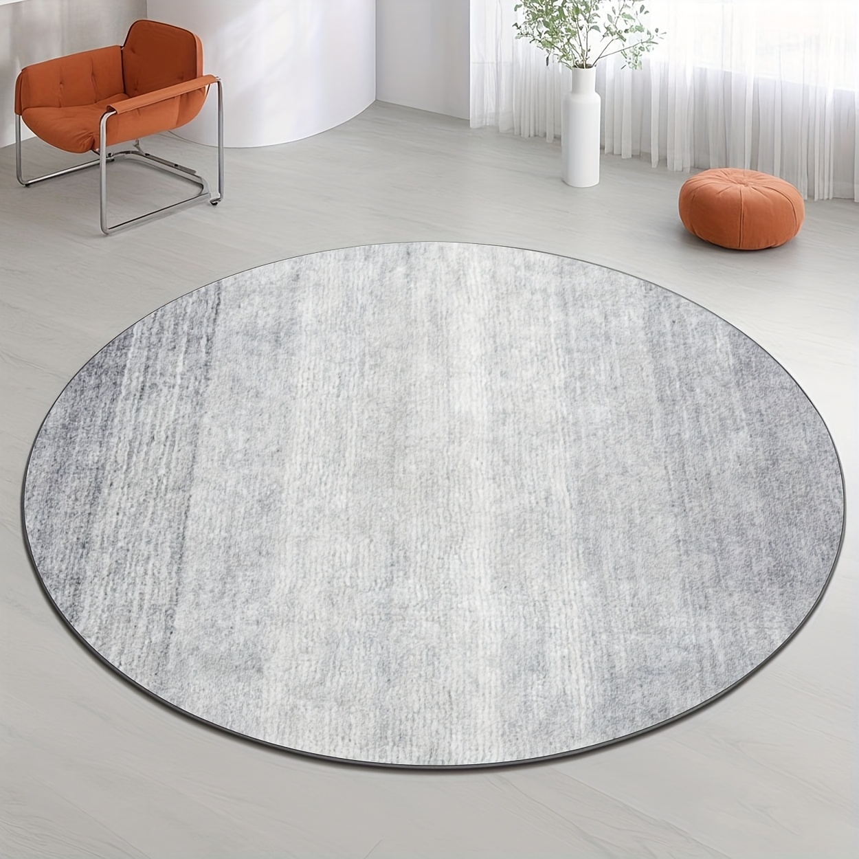 Tapis de sol rond abstrait mou - Hall Commercial Printing avis et prix