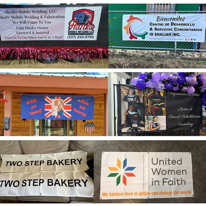 Drapeau personnalisé, impressi - Commercial Printing Images avis et prix