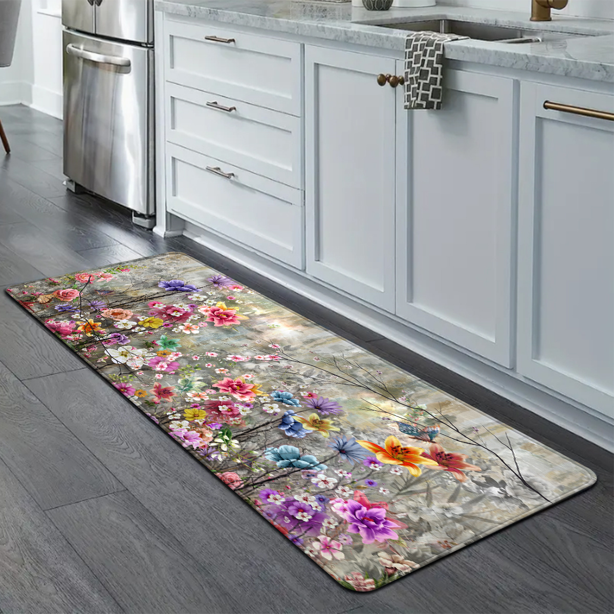 Tapis de sol rustique à motif  - Hall Commercial Printing avis et prix
