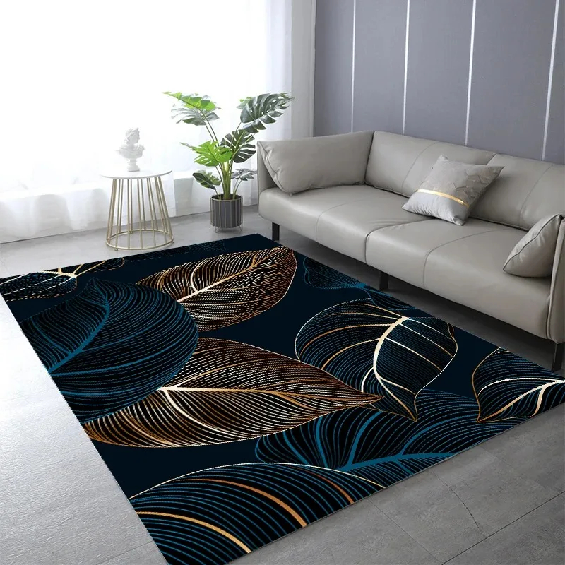 Tapis décoratif abstrait noir  - Commercial Printing And Design avis et prix