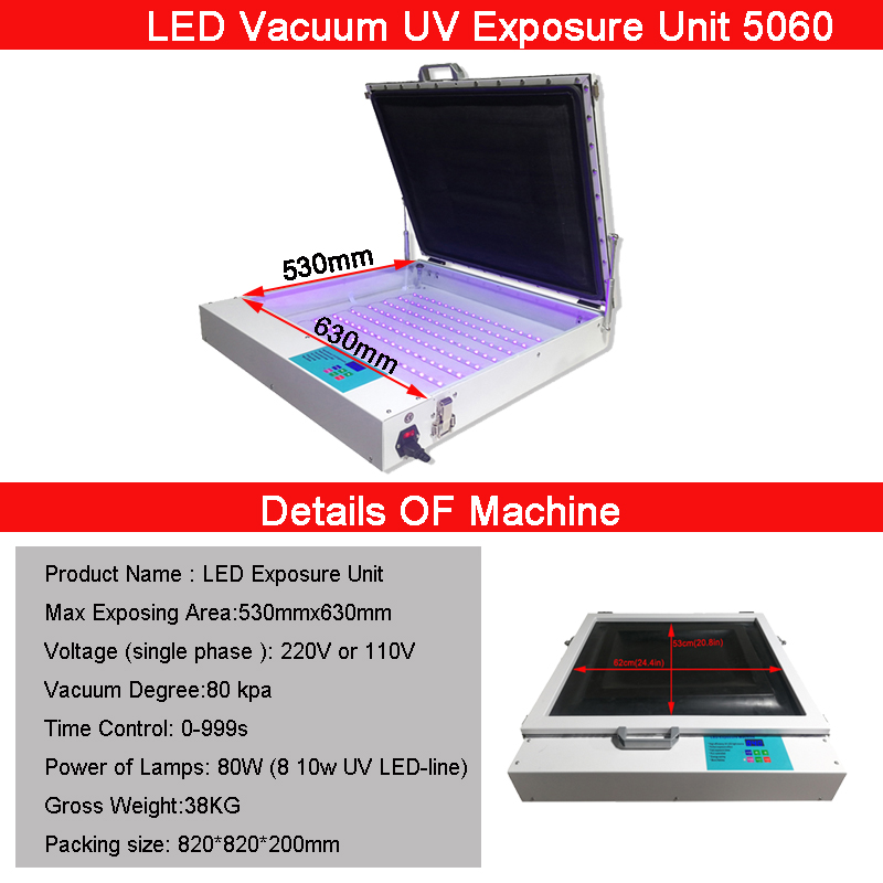 Unité d'exposition UV LED sous - Commercial Printing Process avis et prix