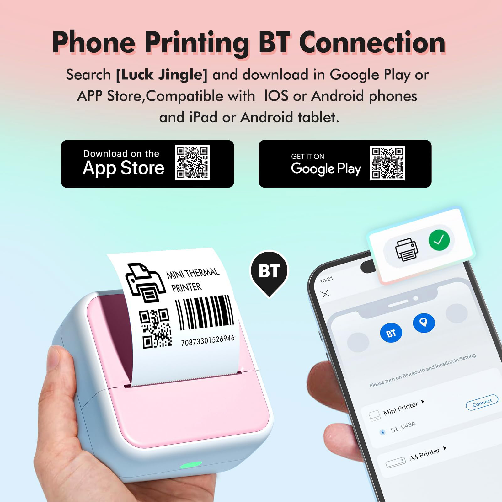 Imprimante thermique portable  - Commercial Printing Network avis et prix