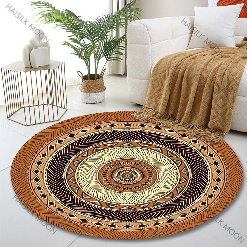 Tapis rond imprimé avec motif  - Commercial Printing And Design avis et prix