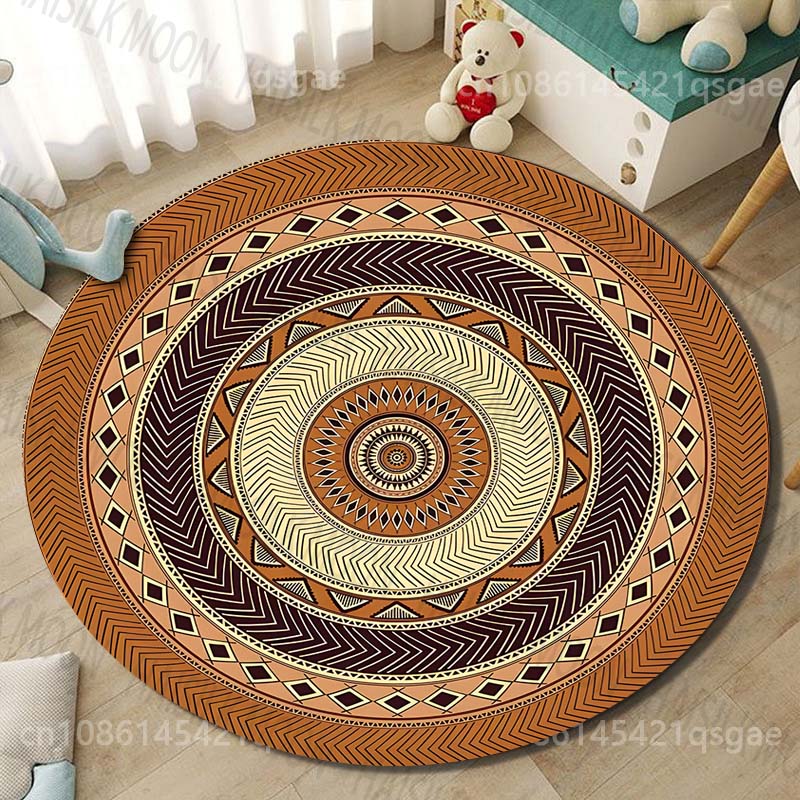 Tapis rond imprimé avec motif  - Commercial Printing And Design avis et prix