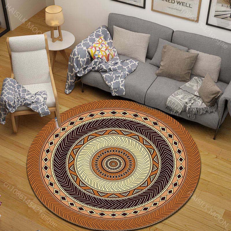 Tapis rond imprimé avec motif  - Commercial Printing And Design avis et prix