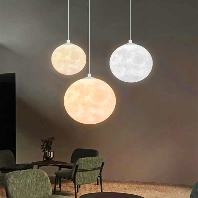 Lustre de lune imprimé en 3D,  - Hall Commercial Printing avis et prix