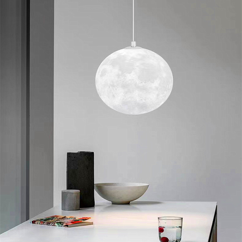 Lustre de lune imprimé en 3D,  - Hall Commercial Printing avis et prix
