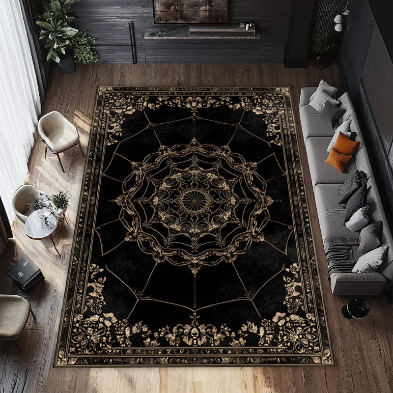 Tapis à imprimé floral toile d - Hall Commercial Printing avis et prix